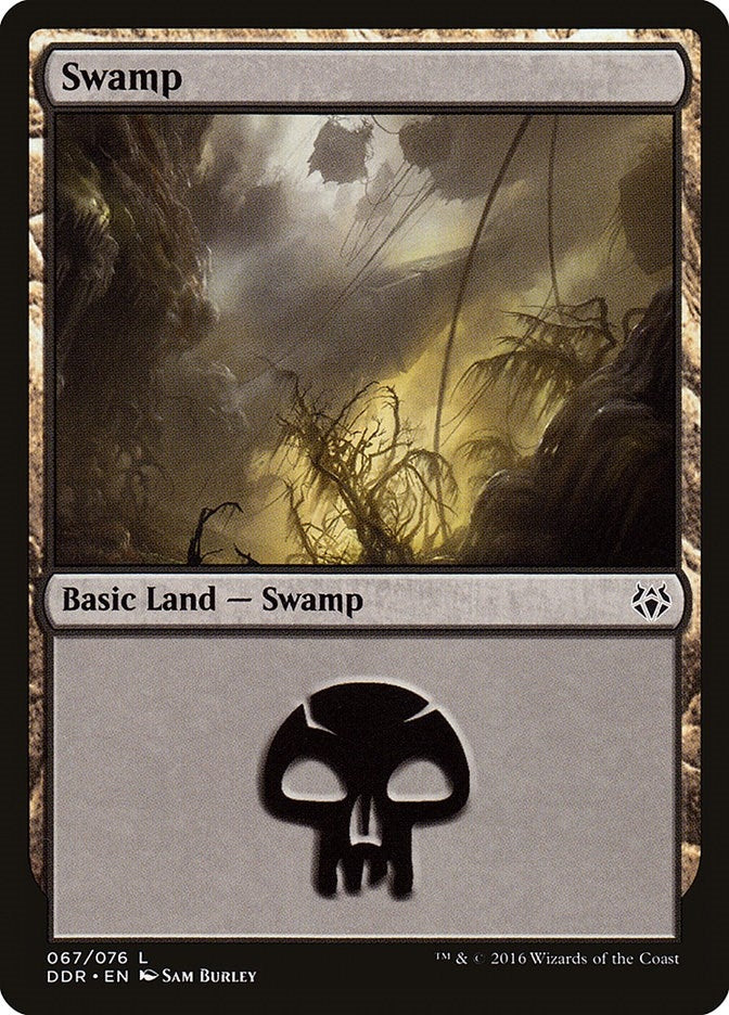 Image for Swamp (067) (67) (DDR) - Magic: The Gathering