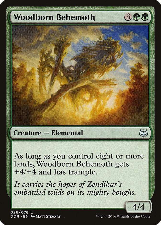 Image for Woodborn Behemoth (26) (DDR) - Magic: The Gathering