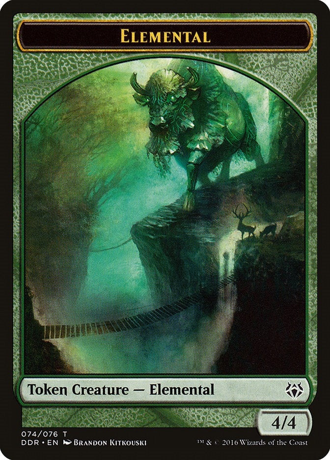 Image for Elemental Token (74) (DDR) - Magic: The Gathering