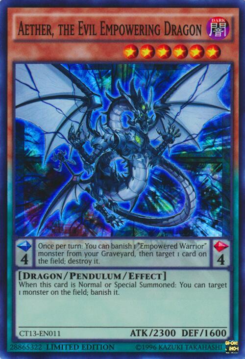Aether, the Evil Empowering Dragon (CT13-EN011) (CT13)