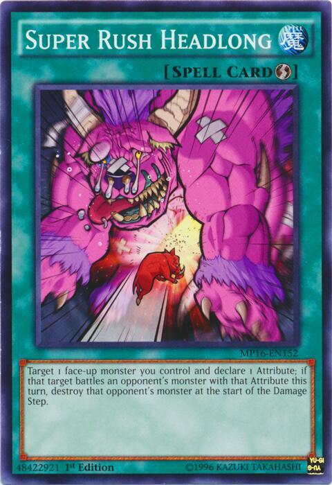Super Rush Headlong (MP16-EN152) (MP16)