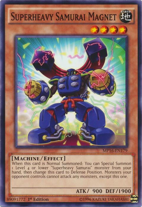Superheavy Samurai Magnet (MP16-EN179) (MP16)