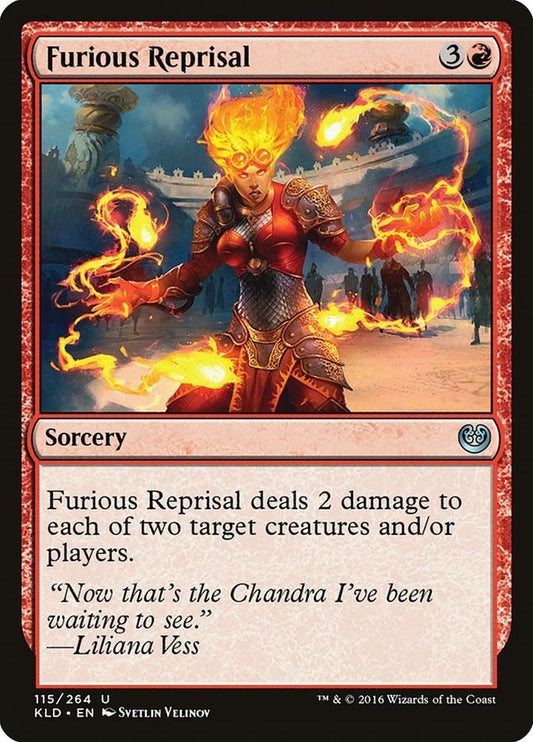 Image for Furious Reprisal (115) (KLD) - Magic: The Gathering