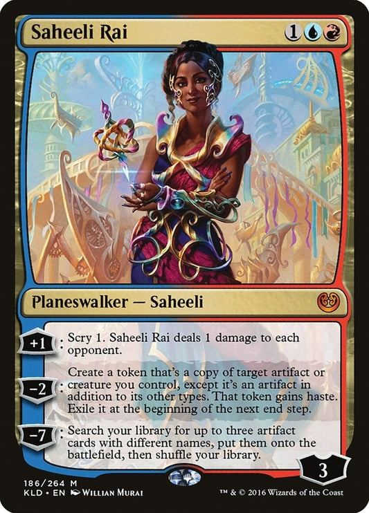Image for Saheeli Rai (186) (KLD) - Magic: The Gathering