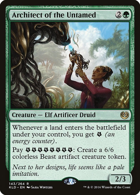 Image for Architect of the Untamed (143) (KLD) - Magic: The Gathering