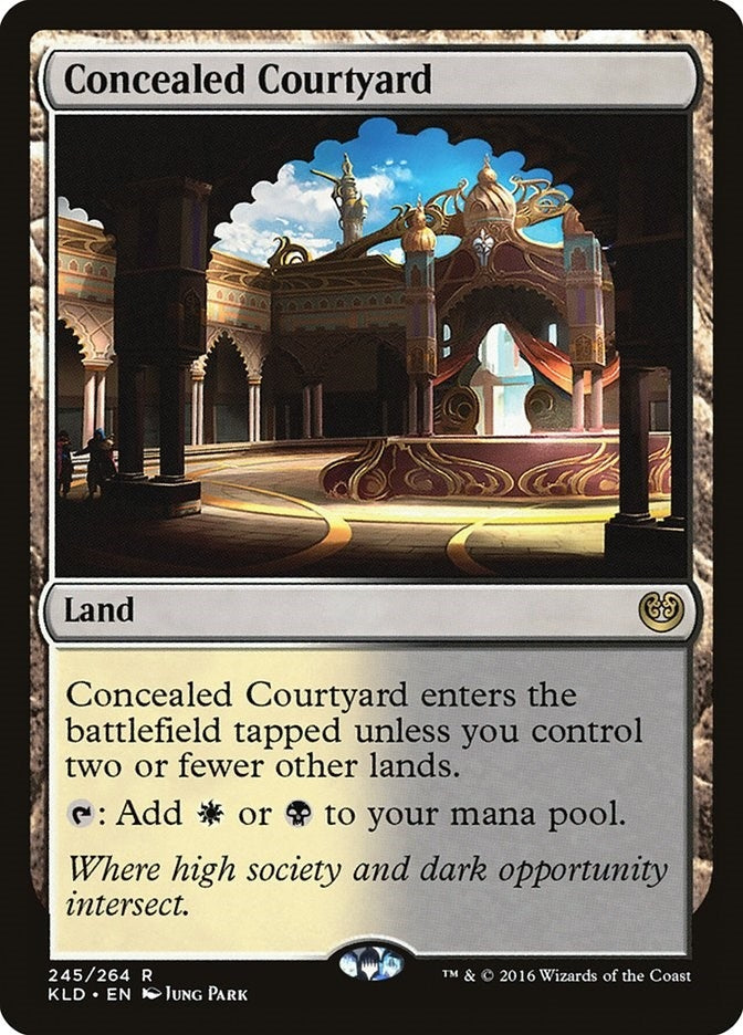 Image for Concealed Courtyard (245) (KLD) - Magic: The Gathering