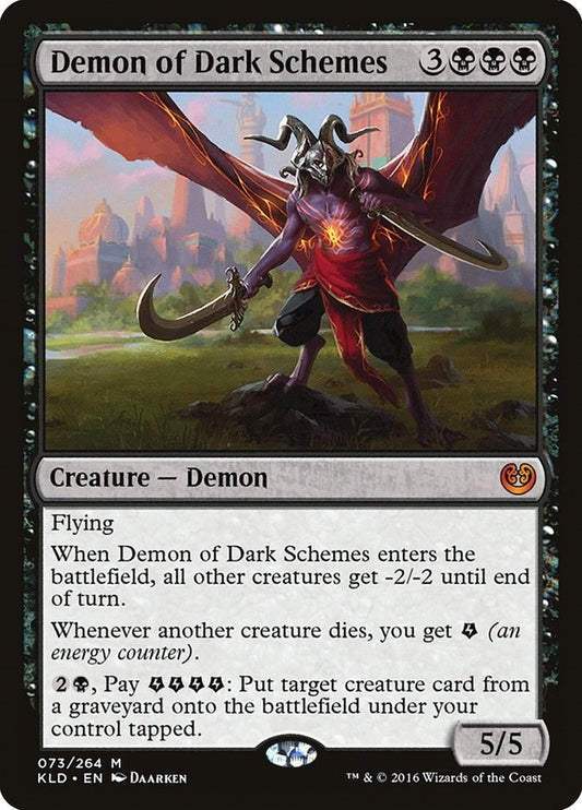 Image for Demon of Dark Schemes (73) (KLD) - Magic: The Gathering