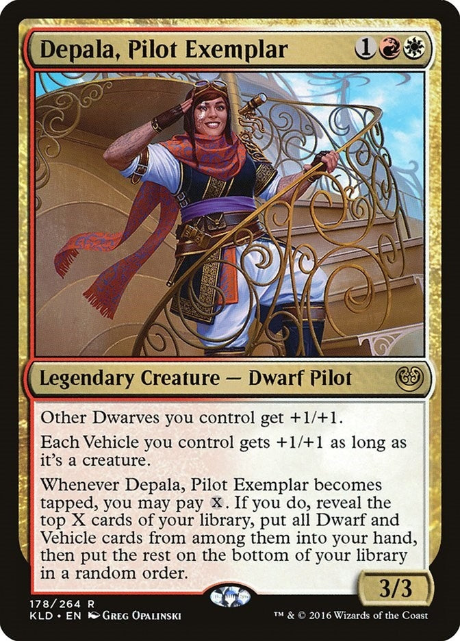 Image for Depala, Pilot Exemplar (178) (KLD) - Magic: The Gathering
