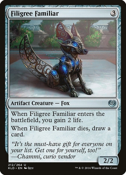 Image for Filigree Familiar (212) (KLD) - Magic: The Gathering