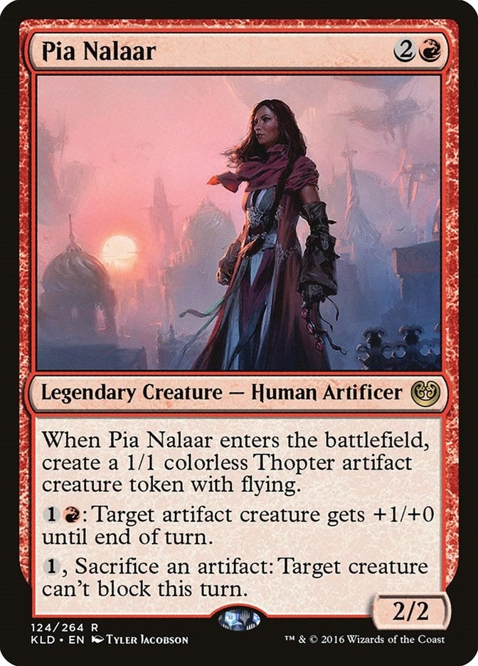 Image for Pia Nalaar (124) (KLD) - Magic: The Gathering