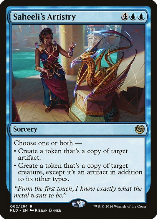 Image for Saheeli's Artistry (62) (KLD) - Magic: The Gathering
