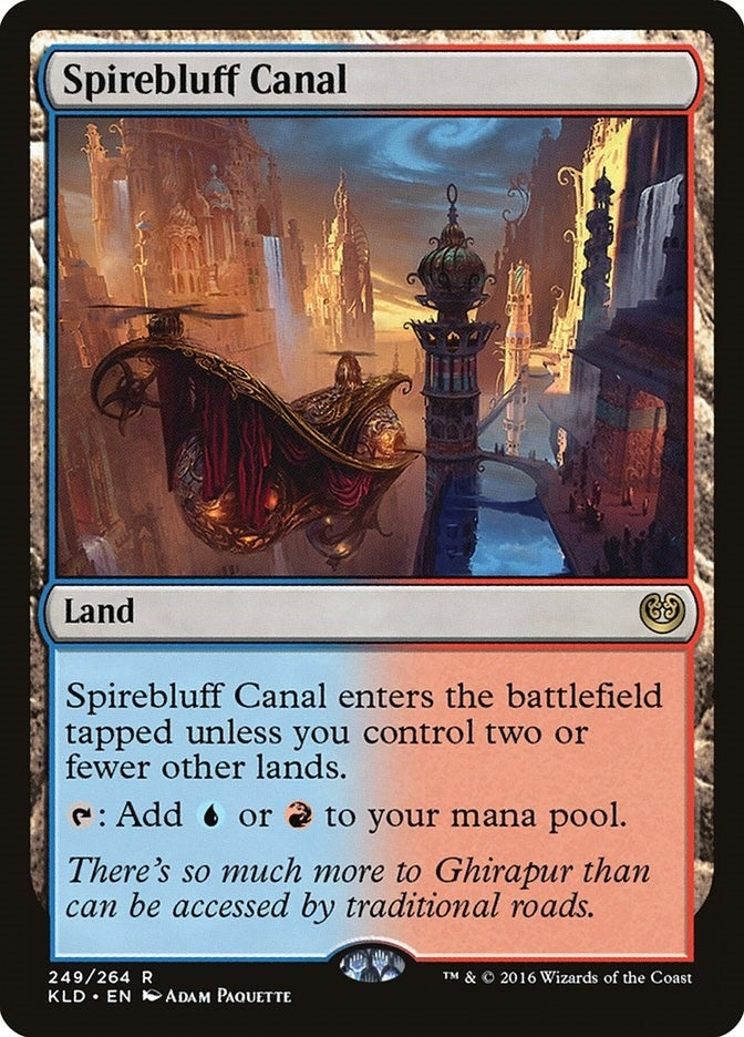 Image for Spirebluff Canal (249) (KLD) - Magic: The Gathering