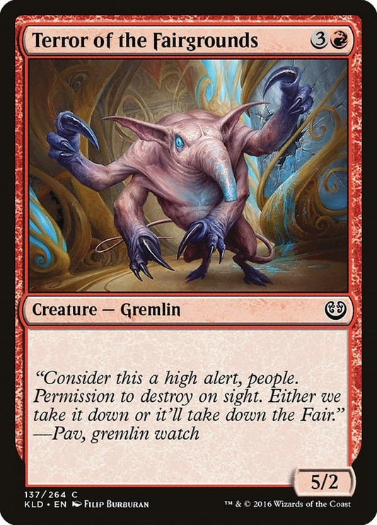 Image for Terror of the Fairgrounds (137) (KLD) - Magic: The Gathering