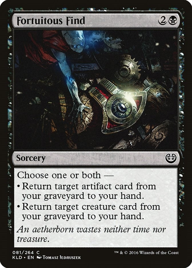 Image for Fortuitous Find (81) (KLD) - Magic: The Gathering