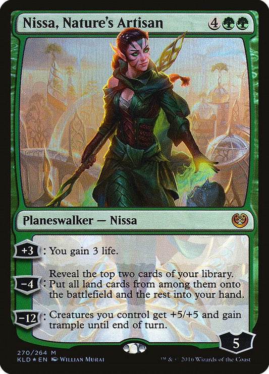 Image for Nissa, Nature's Artisan (270) (KLD) - Magic: The Gathering