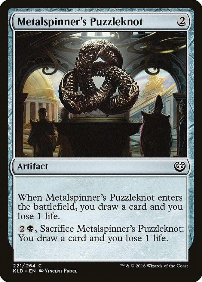 Image for Metalspinner's Puzzleknot (221) (KLD) - Magic: The Gathering