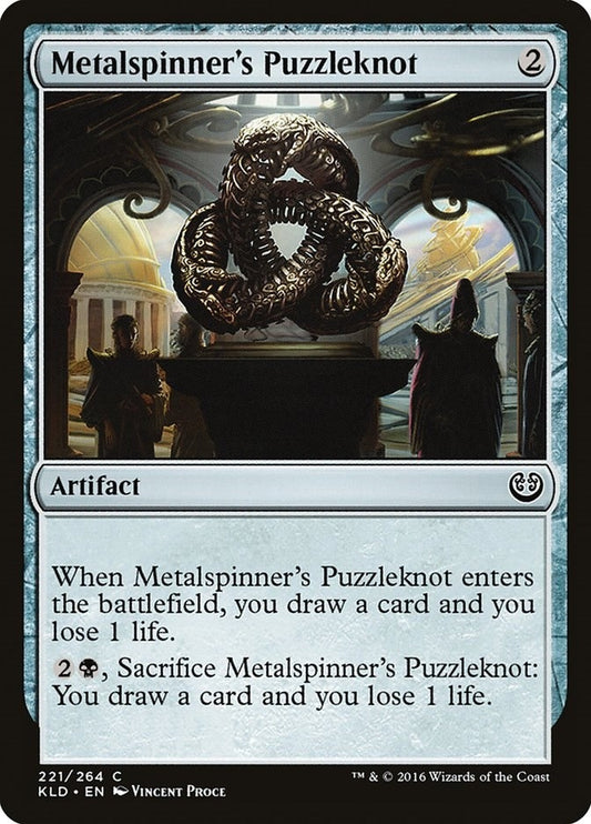Image for Metalspinner's Puzzleknot (221) (KLD) - Magic: The Gathering