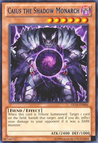 Caius the Shadow Monarch (Blue) (DL15-EN006) (DL)