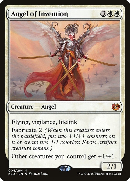 Image for Angel of Invention (4) (KLD) - Magic: The Gathering