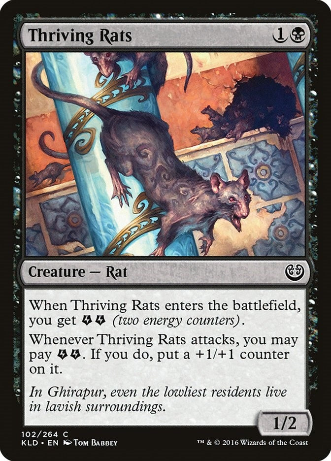Image for Thriving Rats (102) (KLD) - Magic: The Gathering
