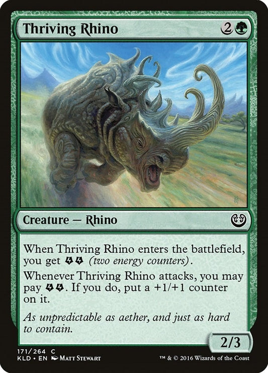 Image for Thriving Rhino (171) (KLD) - Magic: The Gathering