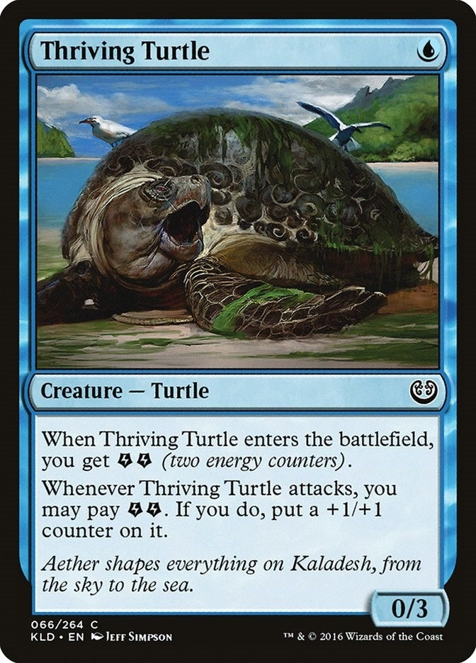 Image for Thriving Turtle (66) (KLD) - Magic: The Gathering