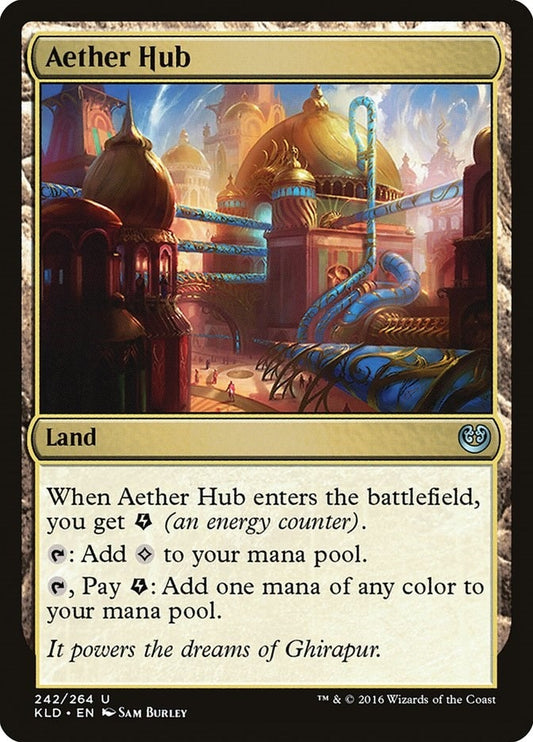 Image for Aether Hub (242) (KLD) - Magic: The Gathering