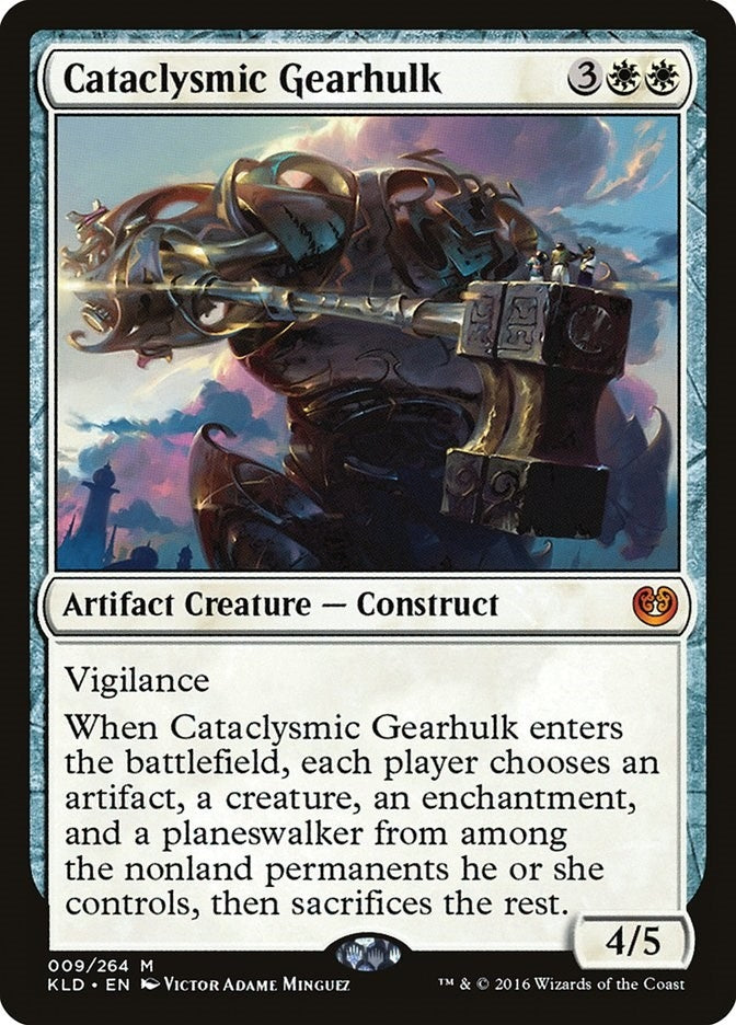 Image for Cataclysmic Gearhulk (9) (KLD) - Magic: The Gathering