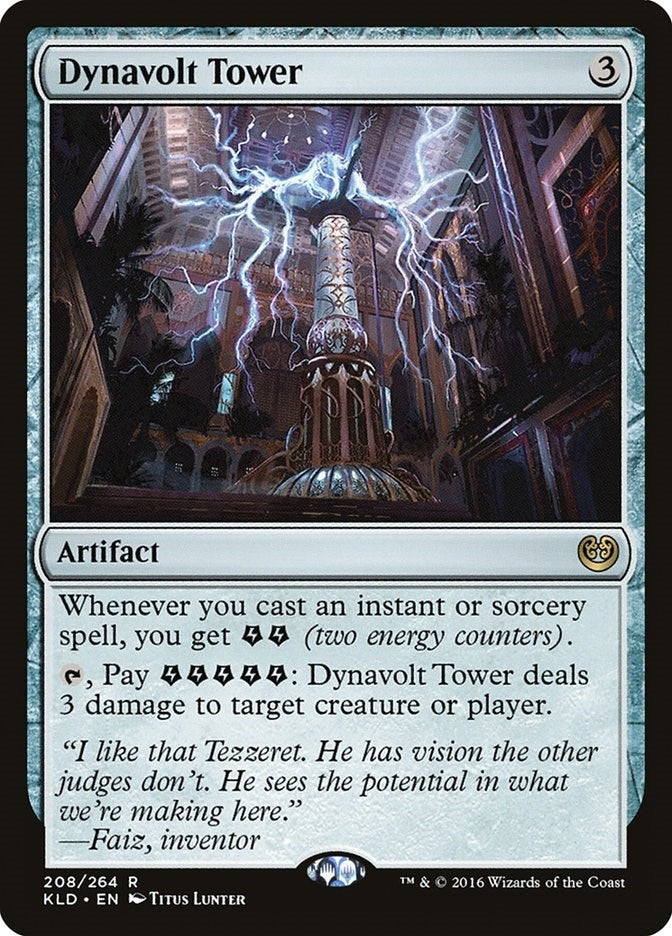 Image for Dynavolt Tower (208) (KLD) - Magic: The Gathering