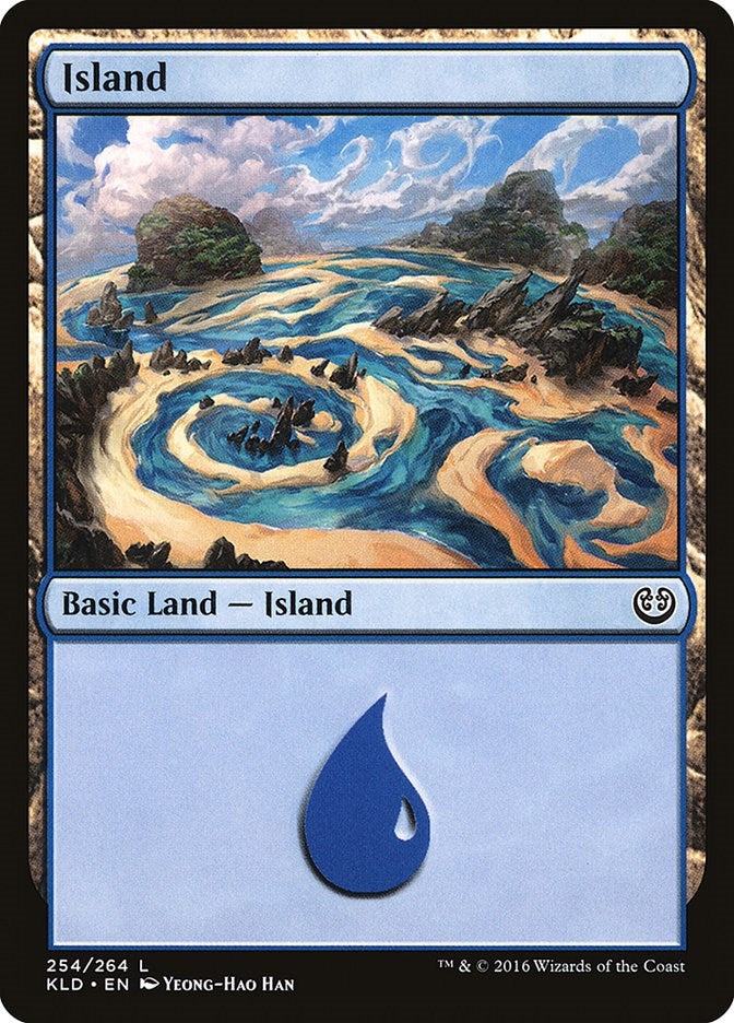 Image for Island (254) (254) (KLD) - Magic: The Gathering