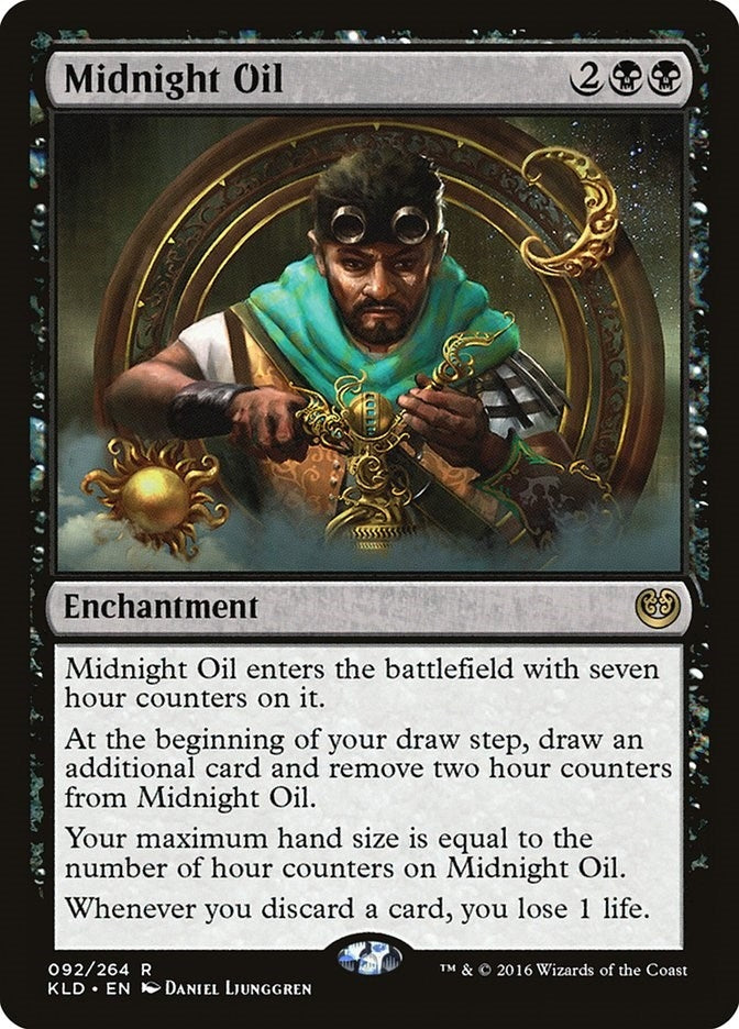Image for Midnight Oil (92) (KLD) - Magic: The Gathering