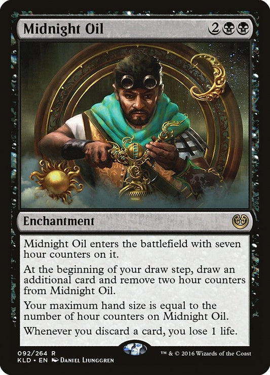 Image for Midnight Oil (92) (KLD) - Magic: The Gathering