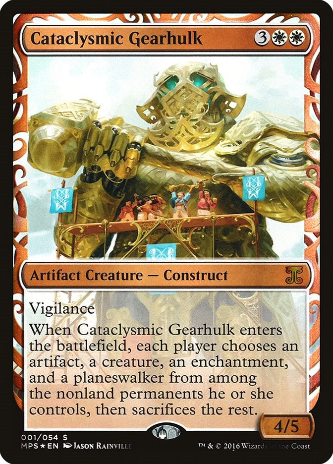 Image for Cataclysmic Gearhulk (1) (MPS) - Magic: The Gathering