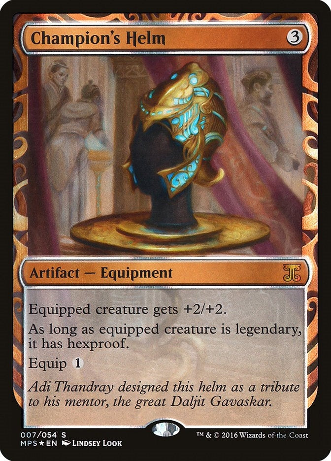 Image for Champion's Helm (7) (MPS) - Magic: The Gathering