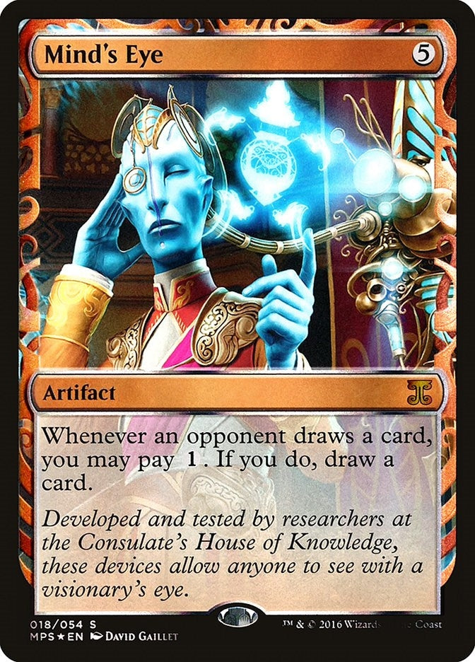 Image for Mind's Eye (18) (MPS) - Magic: The Gathering