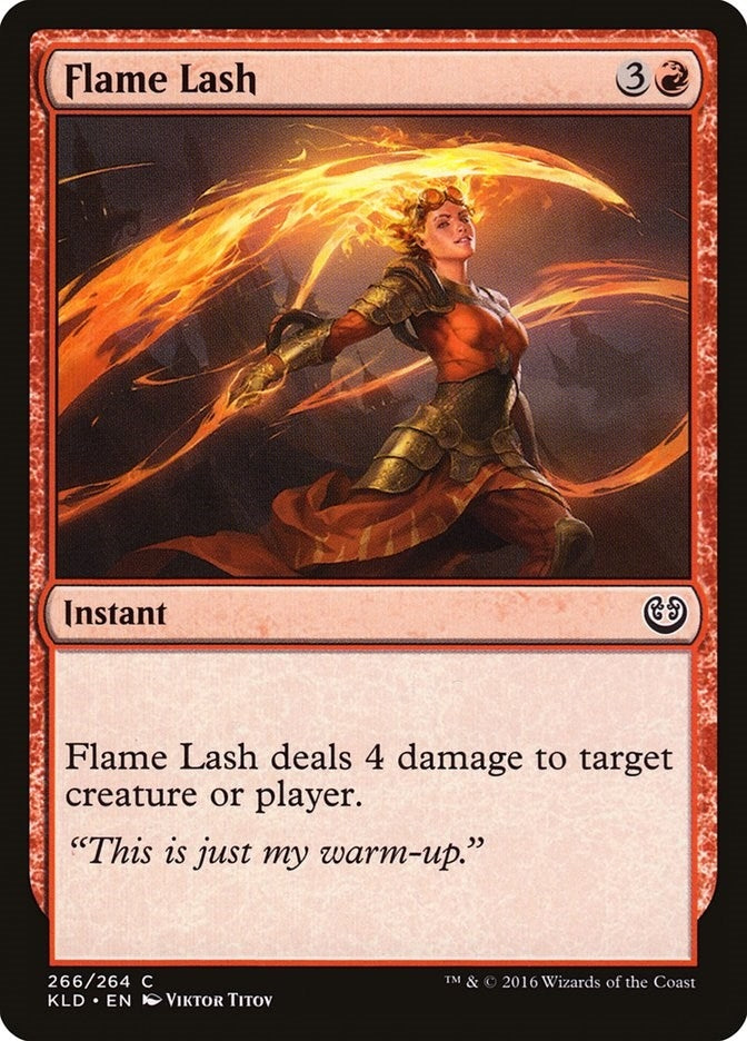 Image for Flame Lash (266) (KLD) - Magic: The Gathering