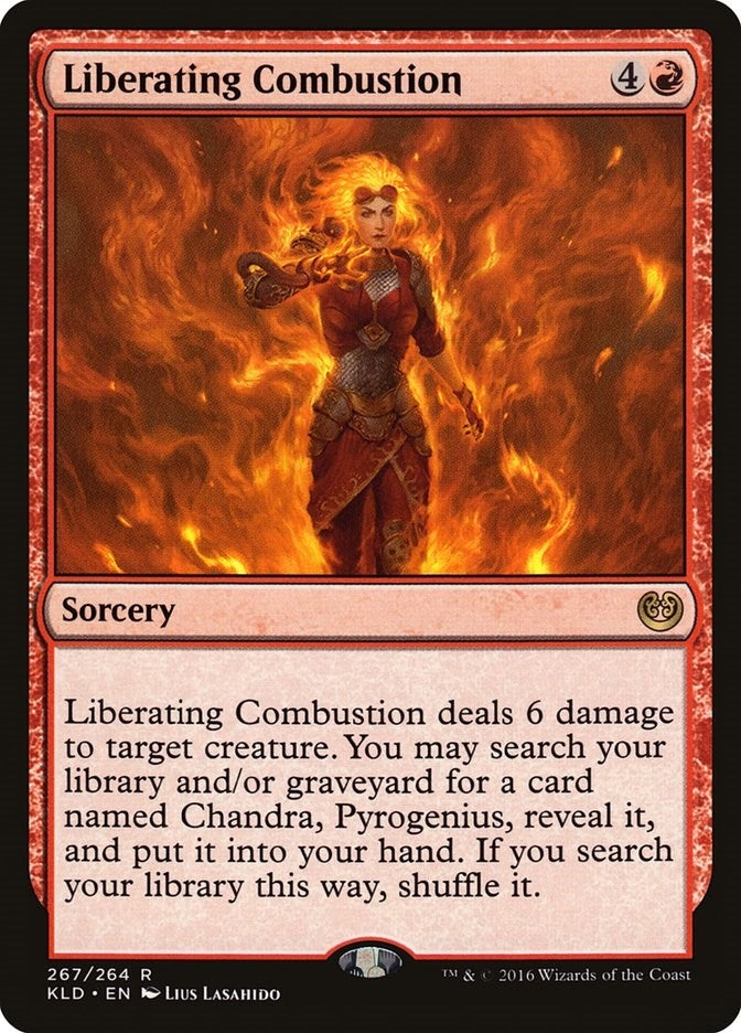 Image for Liberating Combustion (267) (KLD) - Magic: The Gathering