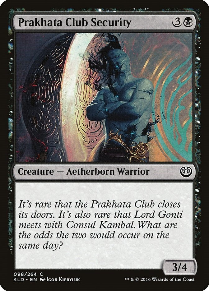 Image for Prakhata Club Security (98) (KLD) - Magic: The Gathering