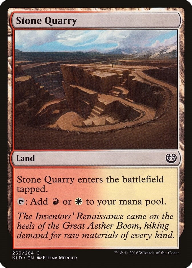 Image for Stone Quarry (269) (KLD) - Magic: The Gathering