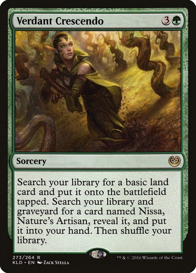 Image for Verdant Crescendo (273) (KLD) - Magic: The Gathering