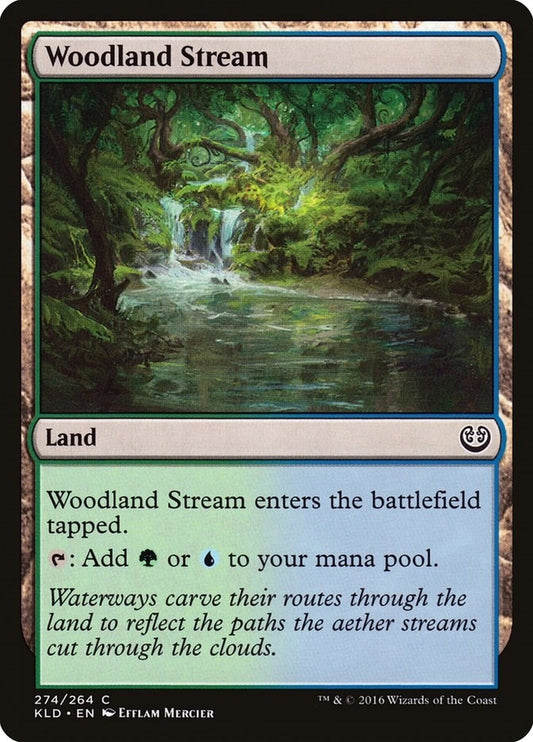 Image for Woodland Stream (274) (KLD) - Magic: The Gathering