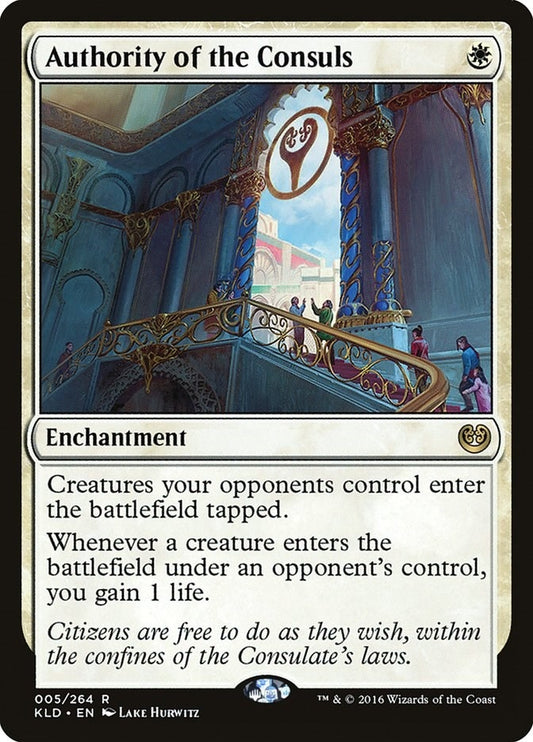Image for Authority of the Consuls (5) (KLD) - Magic: The Gathering