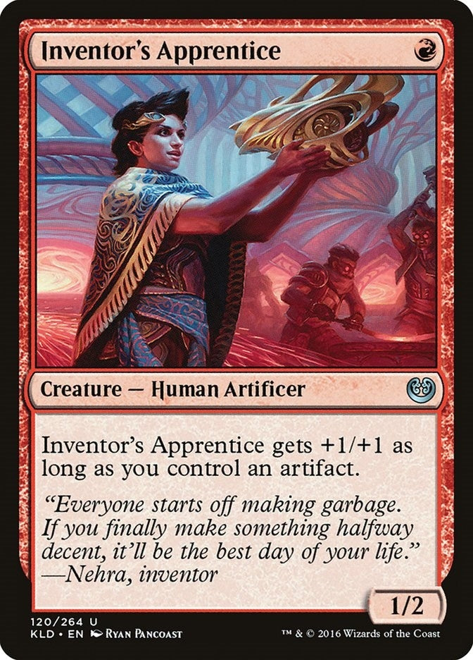 Image for Inventor's Apprentice (120) (KLD) - Magic: The Gathering