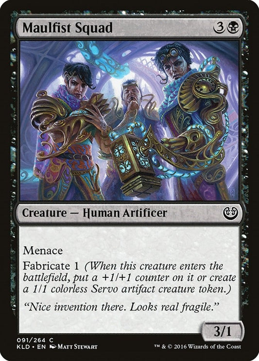 Image for Maulfist Squad (91) (KLD) - Magic: The Gathering