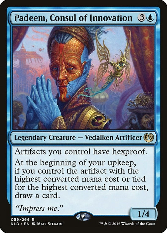 Image for Padeem, Consul of Innovation (59) (KLD) - Magic: The Gathering