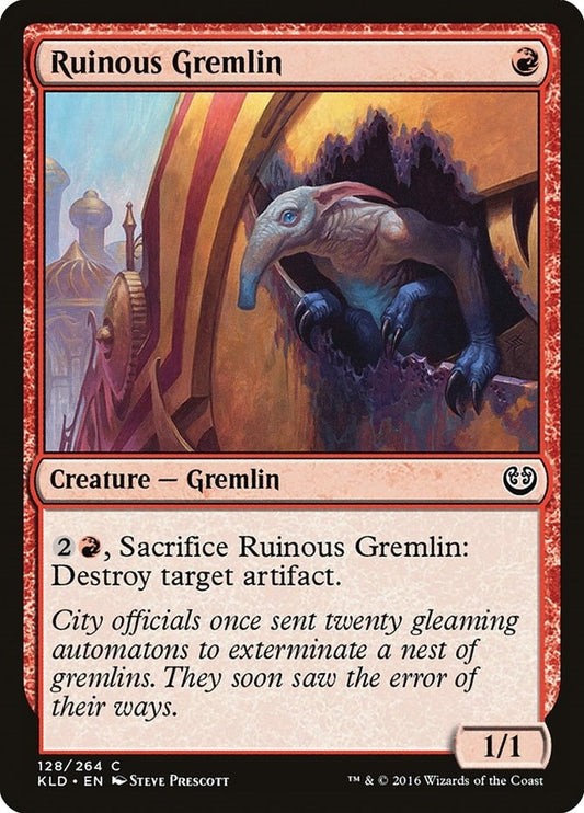 Image for Ruinous Gremlin (128) (KLD) - Magic: The Gathering