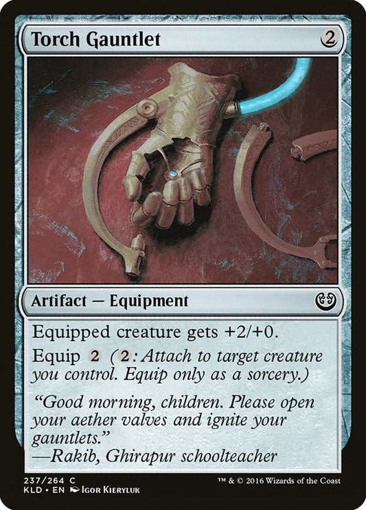 Image for Torch Gauntlet (237) (KLD) - Magic: The Gathering