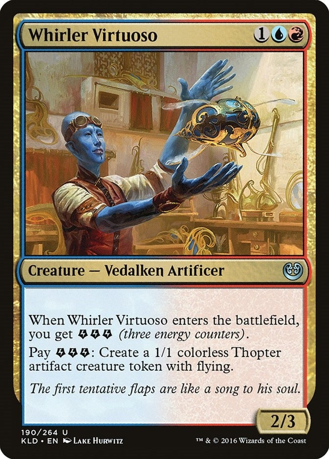 Image for Whirler Virtuoso (190) (KLD) - Magic: The Gathering