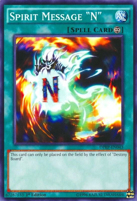 Spirit Message "N" (DPRP-EN043) (DPRP)