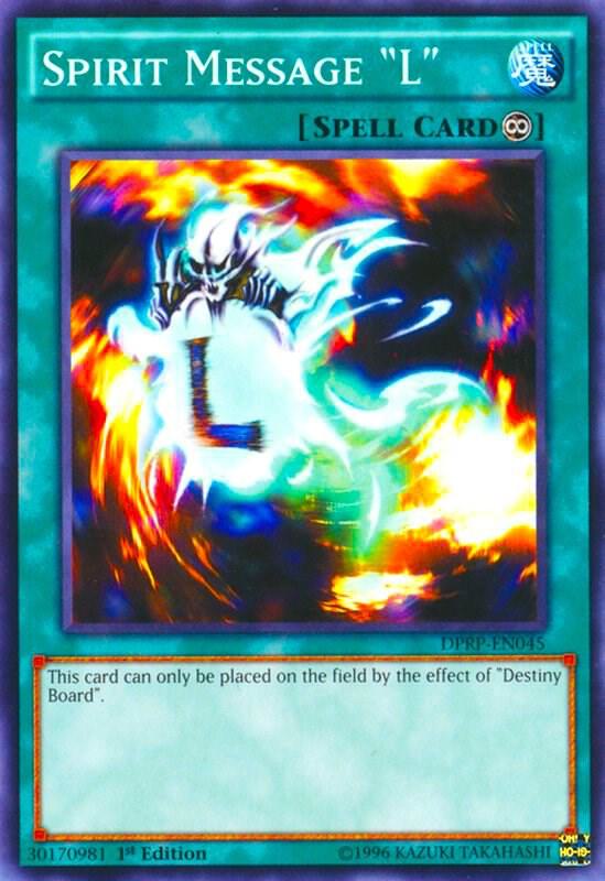 Spirit Message "L" (DPRP-EN045) (DPRP)